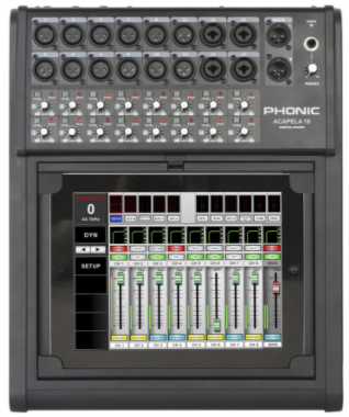 PHONIC--（美國(guó)）Acapela 16數(shù)字調(diào)音臺(tái)
